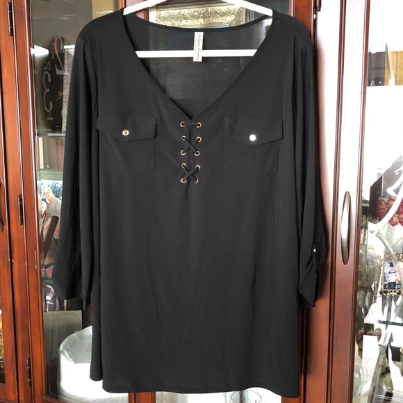 pre seption woman Tops - Plus Size Blouse by Pre Seption Woman